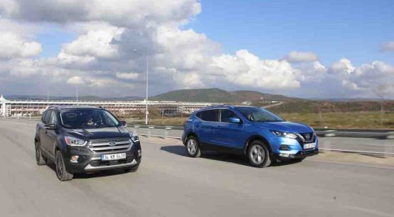 Test Nissan Qashqai - Ford Kuga